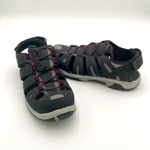 Eddie‎ Bauer Women's Blakely Leather Strappy Water Shoes Hiking Outdoor Trail 7
